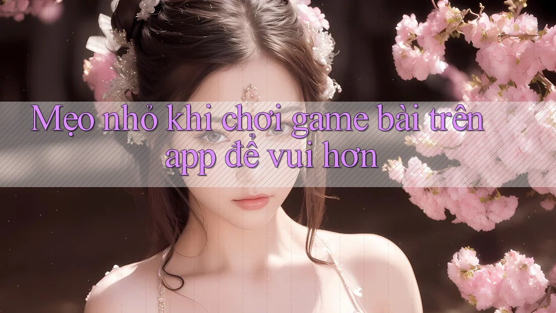 Mẹo nhỏ khi chơi game bài trên app để vui hơn Mẹo nhỏ khi chơi game bài trên app để vui hơn