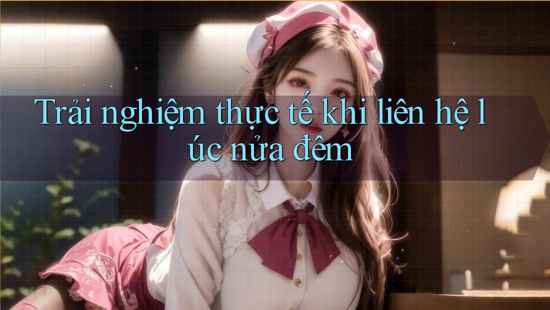Trải nghiệm thực tế khi liên hệ lúc nửa đêm Trải nghiệm thực tế khi liên hệ lúc nửa đêm